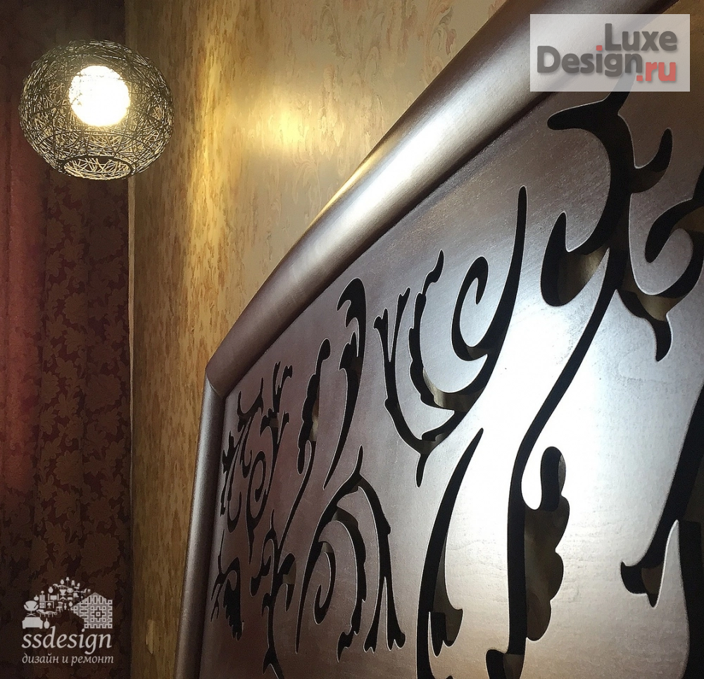 Дизайн интерьера двухкомнатной квартиры "Современная квартира с элементами восточной тематики." (фото 1) от дизайнера Сотникова Светлана Дизайн интерьера двухкомнатной квартиры "Современная квартира с элементами восточной тематики." (фото 1)