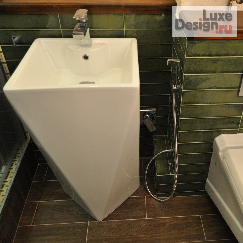 Дизайн интерьера ванной "Объединенный санузел" (фото 4)