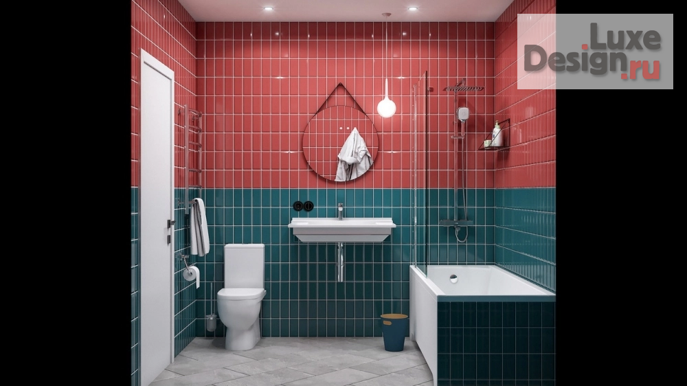 Дизайн интерьера ванной "Дизайн-проект санузла" (фото 1)