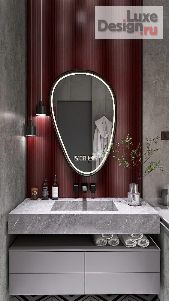 Дизайн интерьера трехкомнатной квартиры "Проект квартры для молодго человека в Санкт-Петербурге" (фото 4)