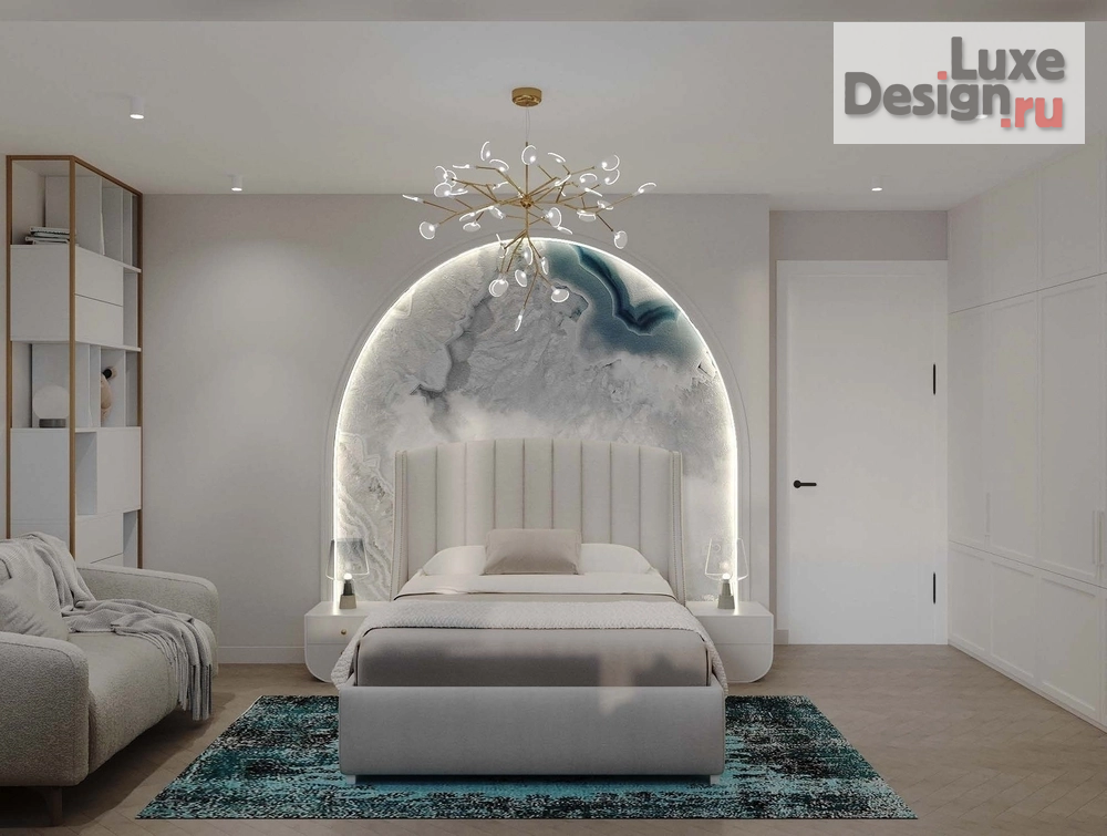 Дизайн интерьера четырехкомнатной квартиры "просторная квартира с двумя детскими" (фото 18)