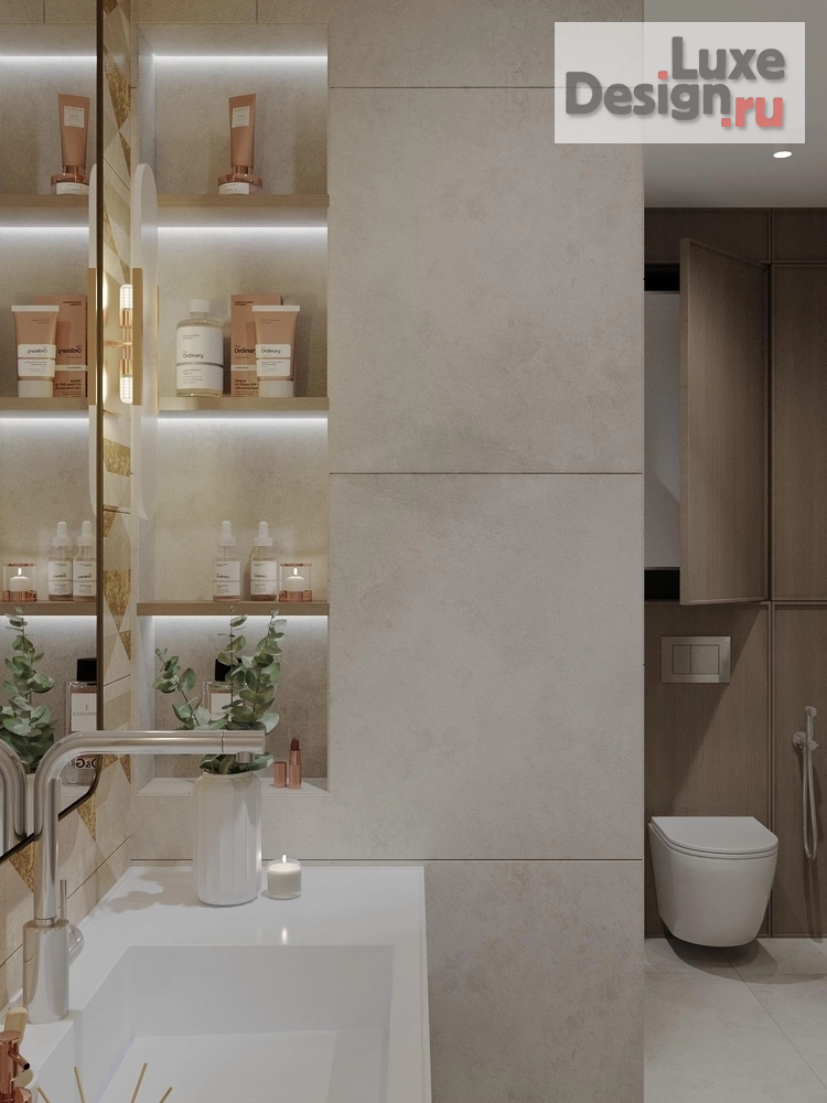 Дизайн интерьера четырехкомнатной квартиры "просторная квартира с двумя детскими" (фото 24)