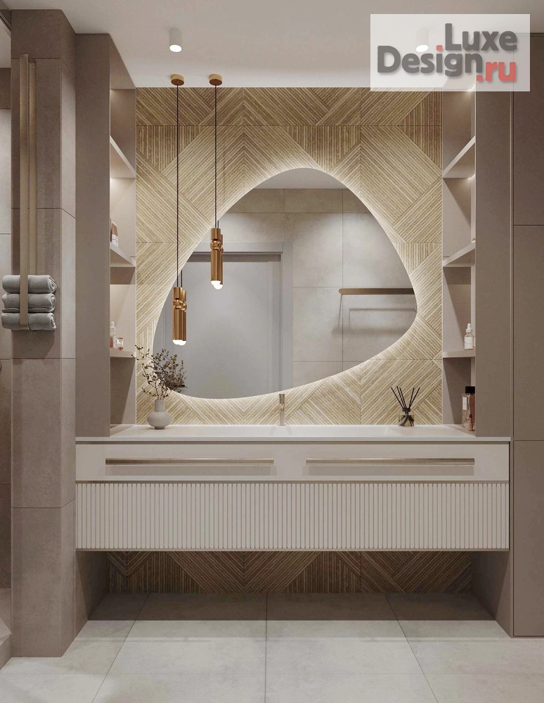 Дизайн интерьера четырехкомнатной квартиры "просторная квартира с двумя детскими" (фото 26)