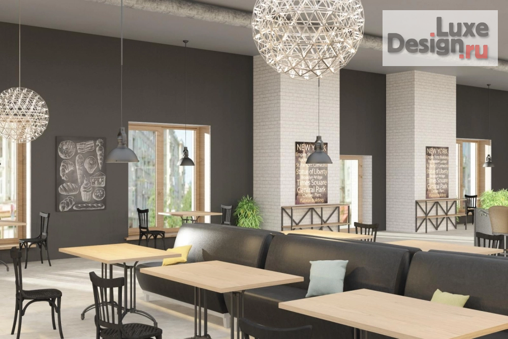 Дизайн интерьера кафе "Проект кафе" (фото 3)