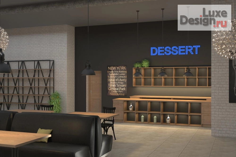 Дизайн интерьера кафе "Проект кафе" (фото 4)