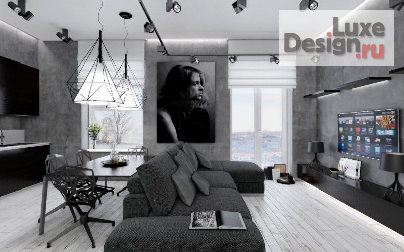 Дизайн интерьера двухкомнатной квартиры "Проект квартиры" (фото 4)