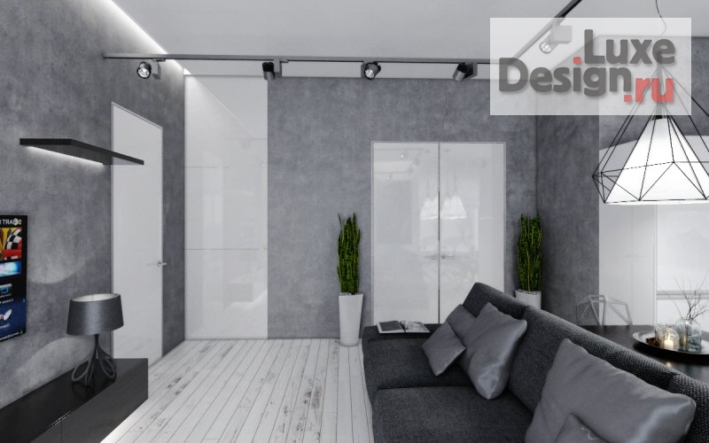 Дизайн интерьера двухкомнатной квартиры "Проект квартиры" (фото 6)