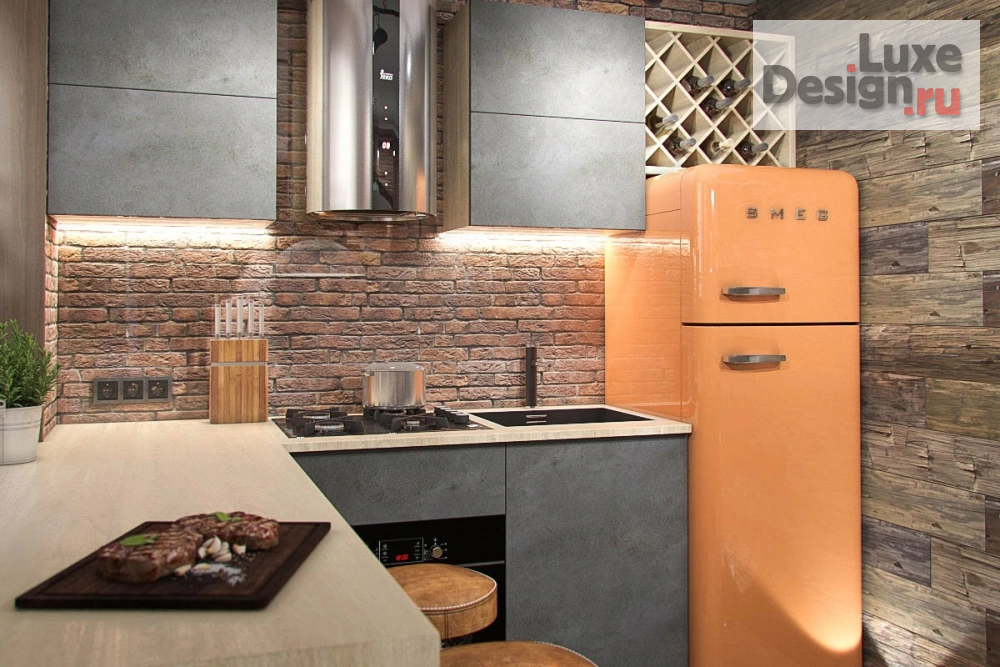 Дизайн интерьера однокомнатной квартиры "Проект квартиры" (фото 3)