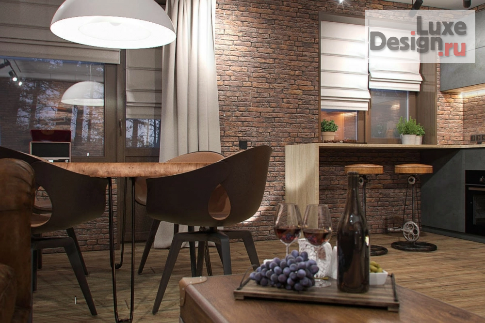 Дизайн интерьера однокомнатной квартиры "Проект квартиры" (фото 4)