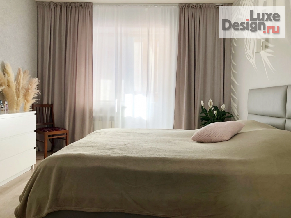 Дизайн интерьера двухкомнатной квартиры "Спальня" (фото 7)