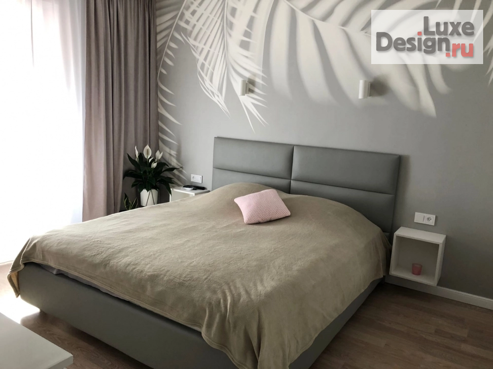 Дизайн интерьера двухкомнатной квартиры "Спальня" (фото 10)