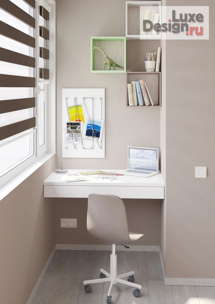 Дизайн интерьера четырехкомнатной квартиры "Детская" (фото 5)