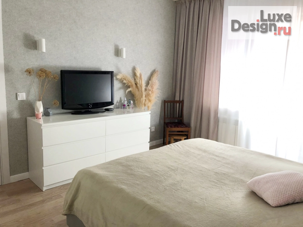 Дизайн интерьера двухкомнатной квартиры "Спальня" (фото 11)