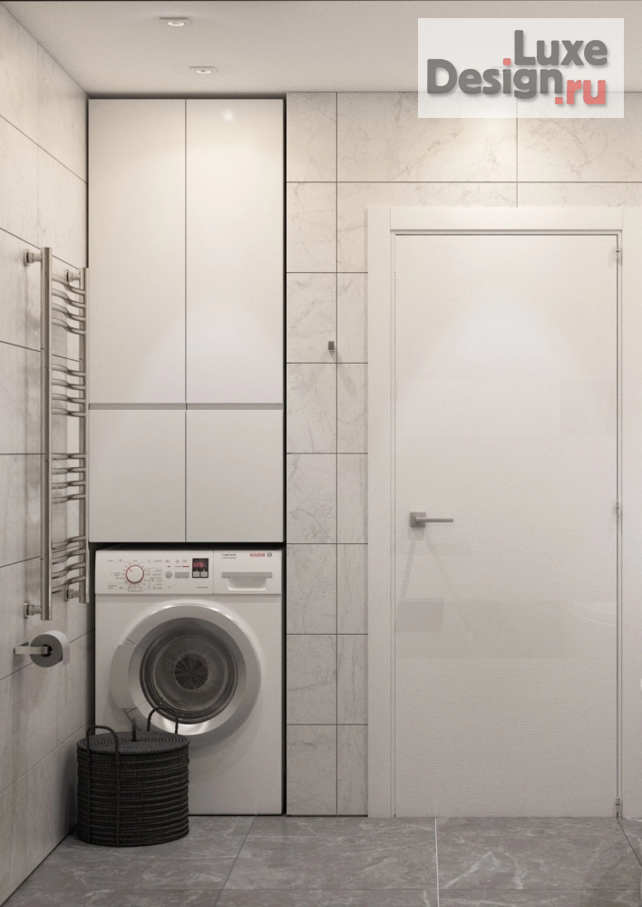 Дизайн интерьера трехкомнатной квартиры "Дизайн-проект  интерьера квартиры г.Мурманск, ул.Скальная" (фото 17)