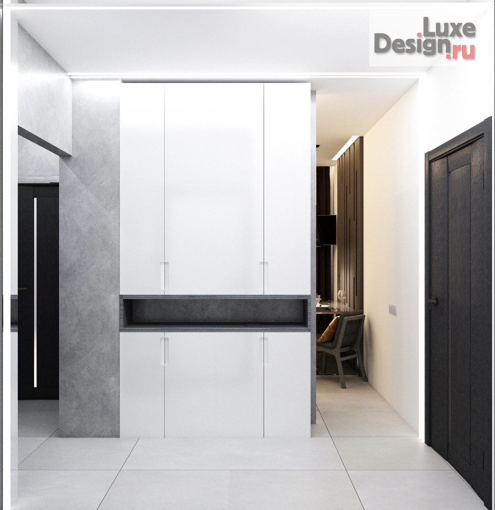 Дизайн интерьера двухкомнатной квартиры "Дизайн-проект квартиры в г.Мурманск " (фото 11)