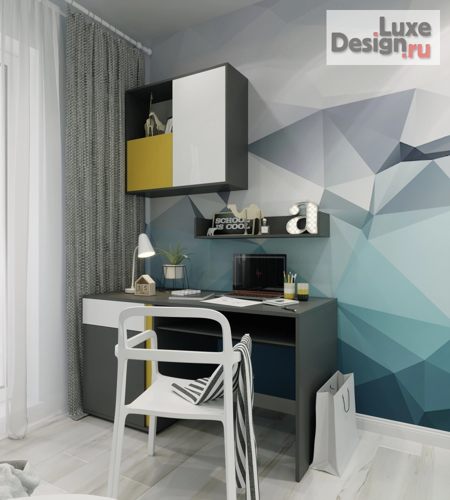 Дизайн интерьера четырехкомнатной квартиры "Дизайн проект интерьера квартиры в г. Мурманск " (фото 32)