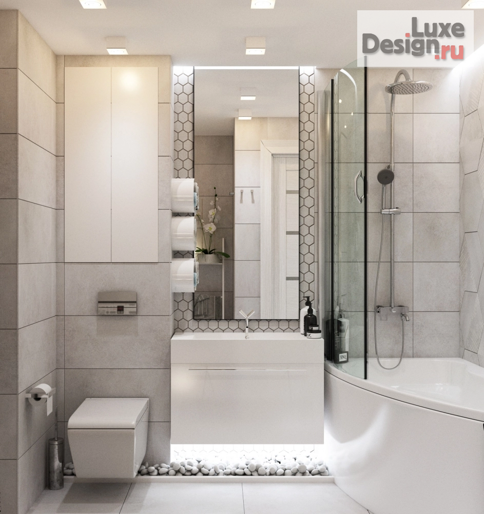 Дизайн интерьера трехкомнатной квартиры "Дизайн-проект квартиры в г.Мурманск" (фото 11)