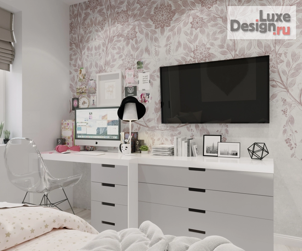 Дизайн интерьера четырехкомнатной квартиры "Дизайн проект интерьера квартиры в г. Мурманск " (фото 15)