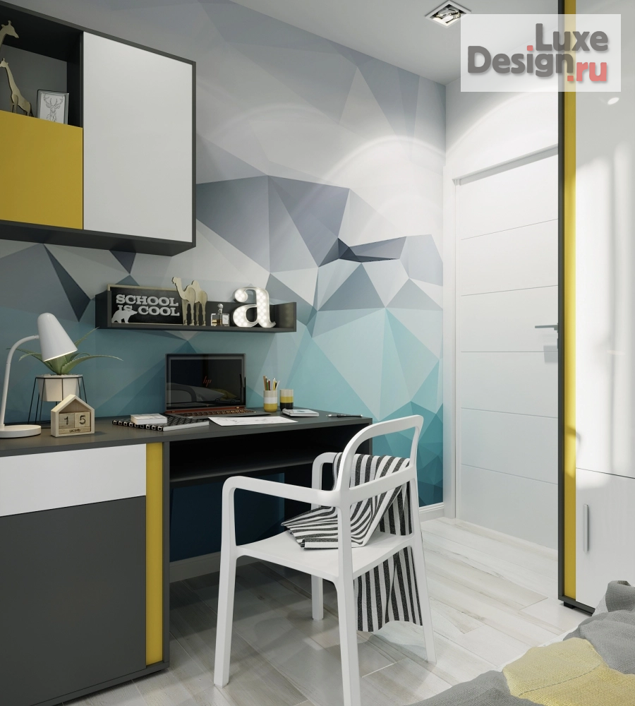 Дизайн интерьера четырехкомнатной квартиры "Дизайн проект интерьера квартиры в г. Мурманск " (фото 33)