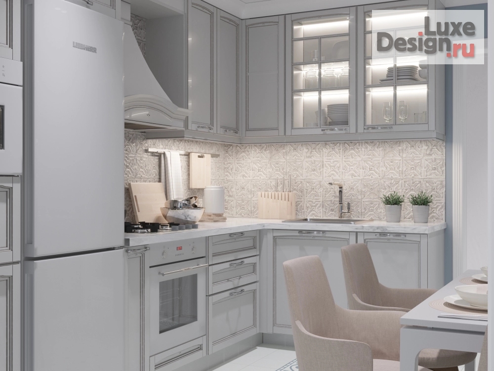 Дизайн интерьера двухкомнатной квартиры "Дизайн проект интерьера квартиры в г.Калининград" (фото 12)