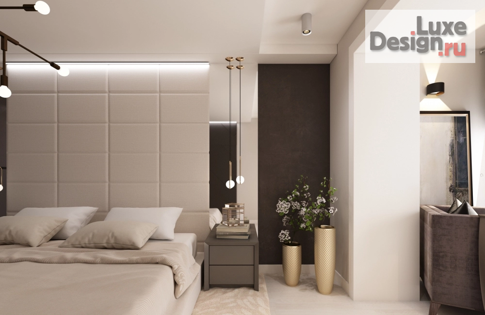 Дизайн интерьера трехкомнатной квартиры "Дизайн-проект  интерьера квартиры г.Мурманск, ул.Скальная" (фото 21)