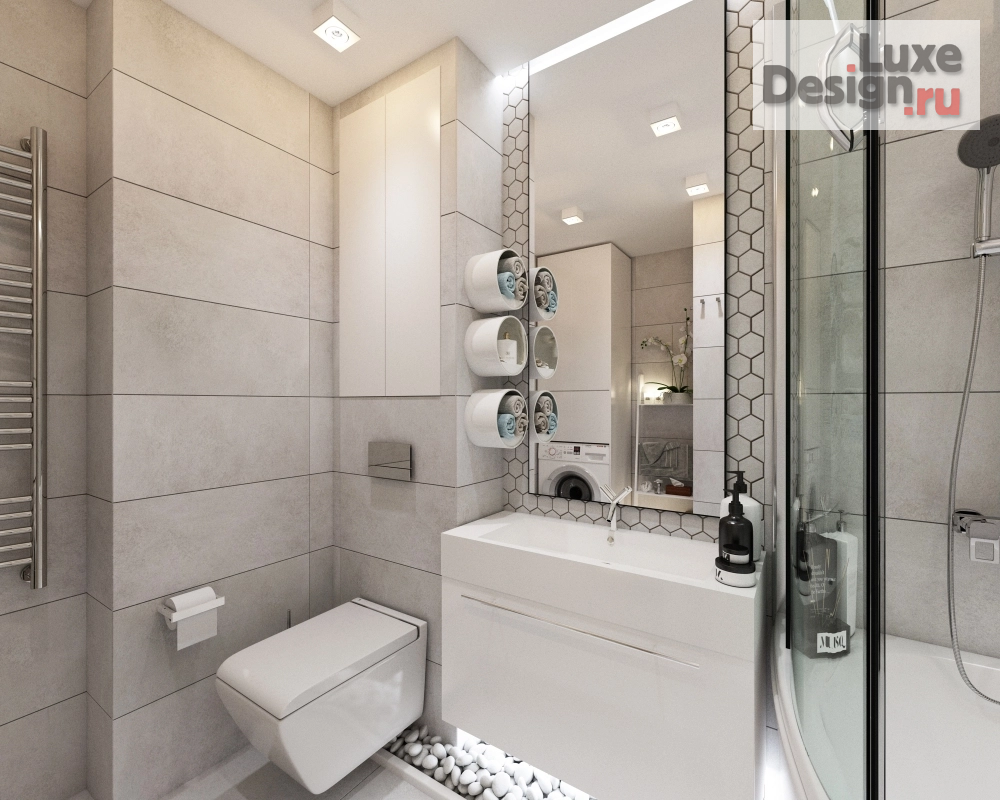 Дизайн интерьера трехкомнатной квартиры "Дизайн-проект квартиры в г.Мурманск" (фото 14)