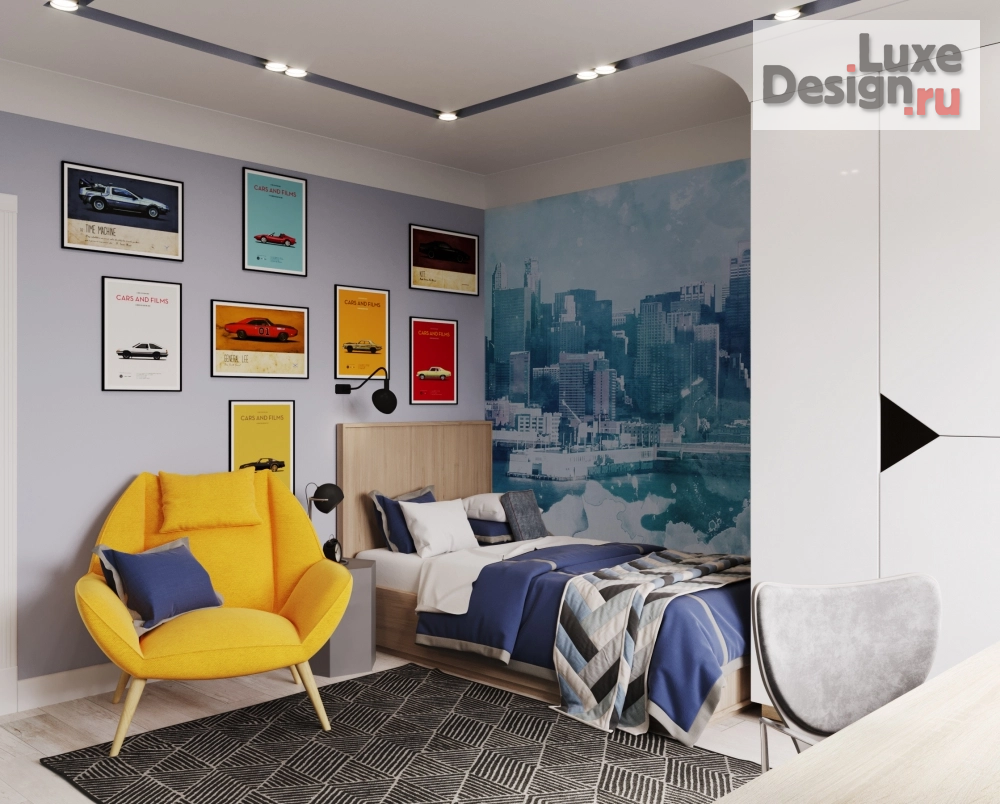 Дизайн интерьера двухкомнатной квартиры "Дизайн проект интерьера квартиры в г.Калининград" (фото 35)