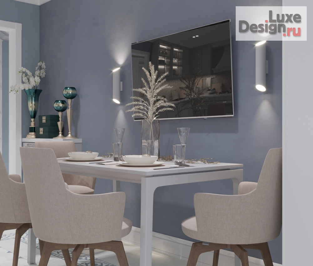 Дизайн интерьера двухкомнатной квартиры "Дизайн проект интерьера квартиры в г.Калининград" (фото 16)