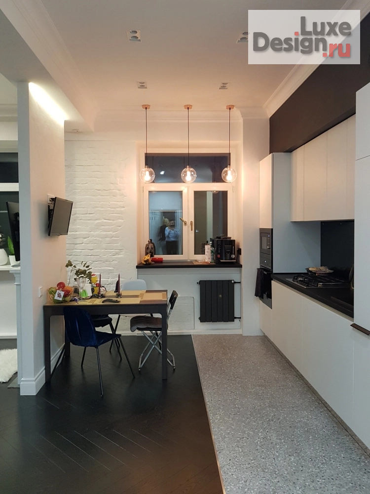 Дизайн интерьера квартиры "Фото реализации проекта сталинки в г. Мурманск" (фото 23)